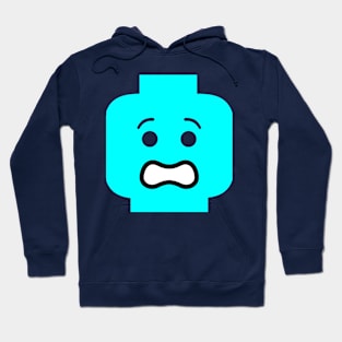 Scared Minifig Face Hoodie